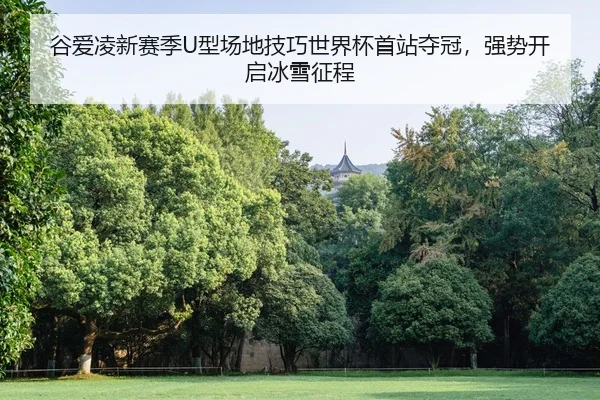 谷爱凌新赛季U型场地技巧世界杯首站夺冠，强势开启冰雪征程